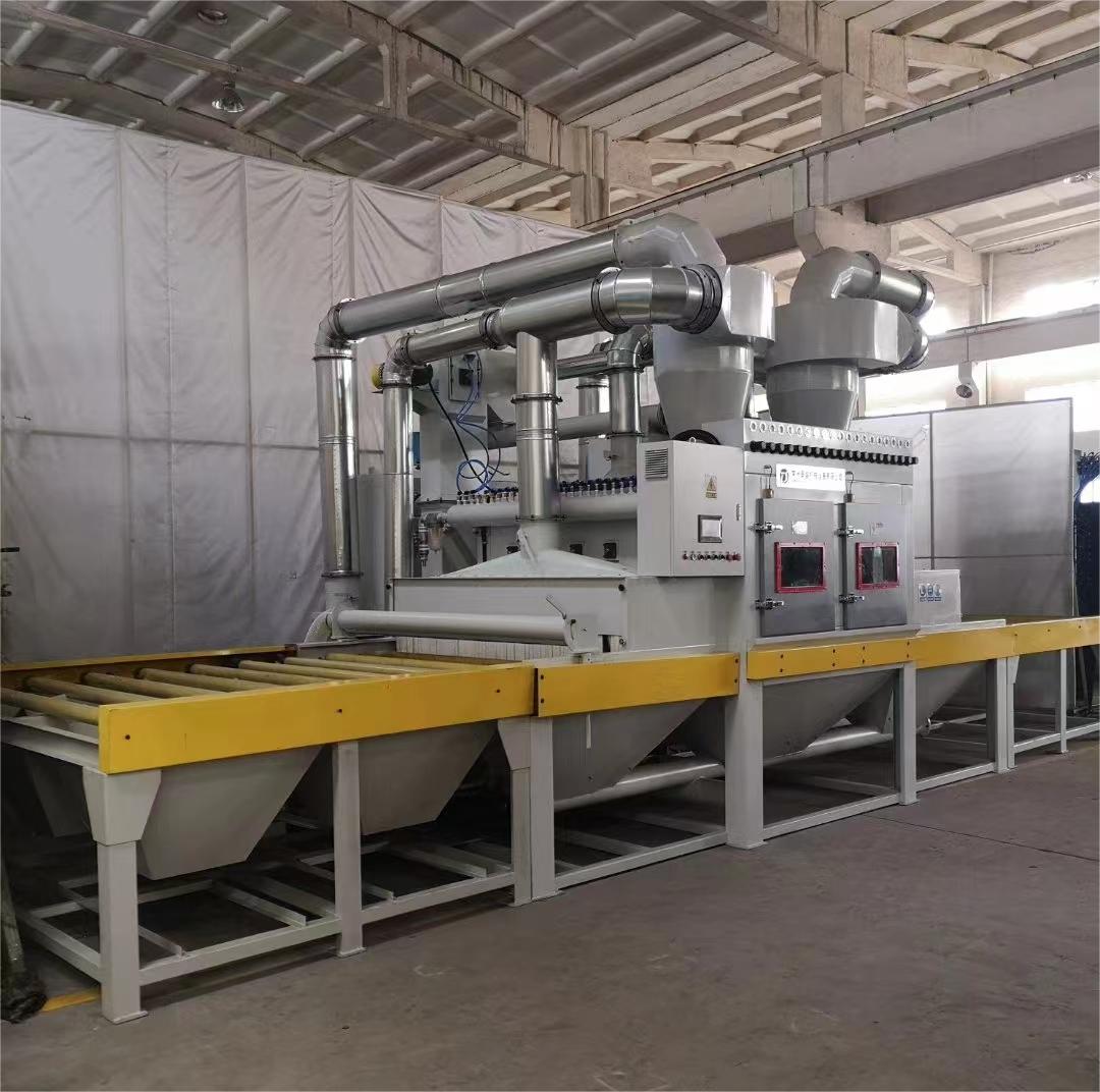 文山抛丸机跑砂是什么原因