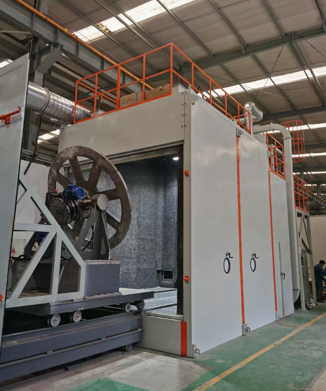 文山喷砂机环保改造 符合行业排放标准