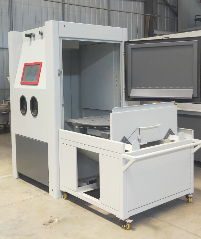 文山箱式喷砂机 适合小工件批量处理
